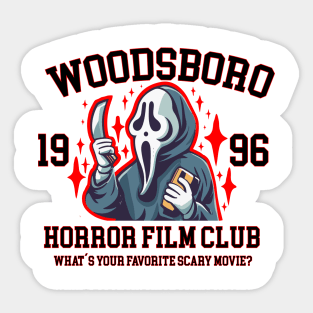 Woodsboro Scream Sticker